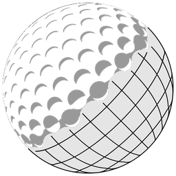 Black, no outline at 256 px