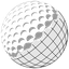 Black, no outline at 64 px