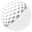 White, no outline at 64 px